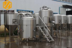 China Steam heating 10BBL Beer brewing Equipment Brewhouse Specs Available wholesale