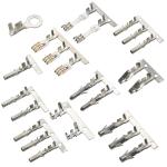 4p Brass Crimp Terminals 2.5mm Female Metal Stamping 3A 250V