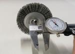 Circular Abrasive Nylon Wheel Brush / Abrasive Filament Brushes 1.4 Mm Wire Dia