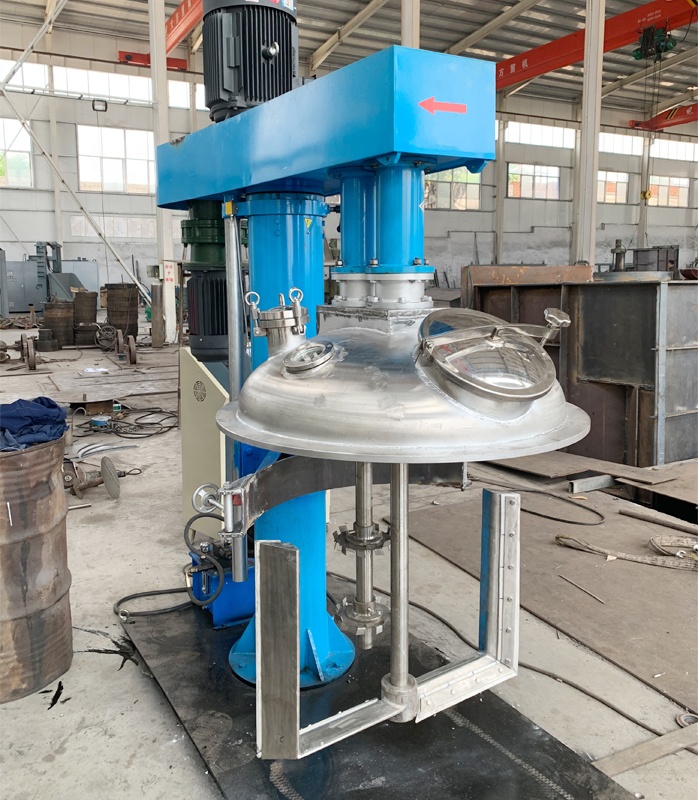 industrial double shaft mixer with wall scraper Power 7.5 kW