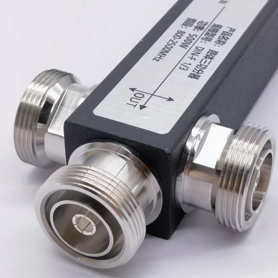 3 Way 617-4000MHz 50ohm 4.3-10/DIN/N Female Cavity Power Splitter 3 Way Splitter