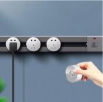 Aluminum Alloy Electrical Extension Power Track Socket 250V 25A