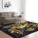 Skull Head Living Room Carpet Bedroom Dining Room Floor Mat Living Room Floor