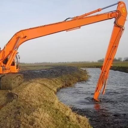 Q345 18m Excavator Long Arm PC220 Extendable Boom Excavator