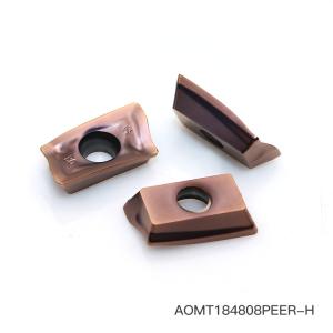 China AOMT184808PEER-H Carbide Cutter Square Milling Inserts Replacements R390 wholesale