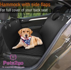 China Velcro Opening Linen 52X102CM Dog Car Booster wholesale