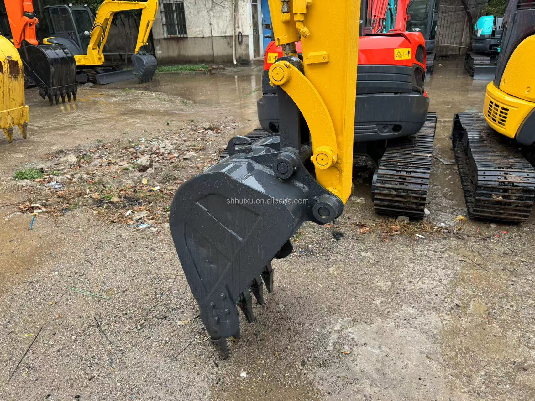 Used small excavator Komatsu PC55MR used mini excavators Komatsu 5T machinery household machines clean up chnnels
