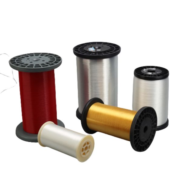 Pet Monofilament Yarn China Pet Polyester Bright 100% Polyester Monofilament Fiber Factory Made 0.11mm Embroidery Monofilament