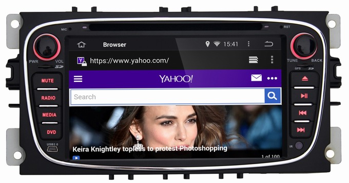 Ouchuangbo Auto Stereo DVD Player Ford Focus /Mondeo /Transit Connect android 4.4 OS