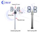 China Alloy 6063B 3.5M Pneumatic Telescopic Pole Vehicle Mounted wholesale