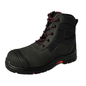 China Unisex Welding Safety Shoes Black Abrasion Resistant Shoes For Men wholesale