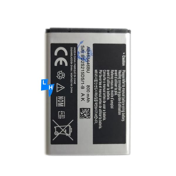 RECHARGABLE 800mAh AB466346BU X208 E1200 Lithim Battery for Samsung B310 Mobile