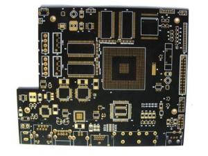 China Black soldermask PCB HDI multilayer with immersion gold manufacturer wholesale