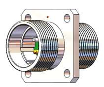 OE25M/05M Optical Fiber Connector Customized 2-7 Cores High Performance