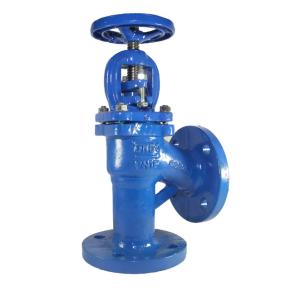 China Dn200 Pn16 Cast Iron Globe Valves Flange Type Manual Operated Angel wholesale