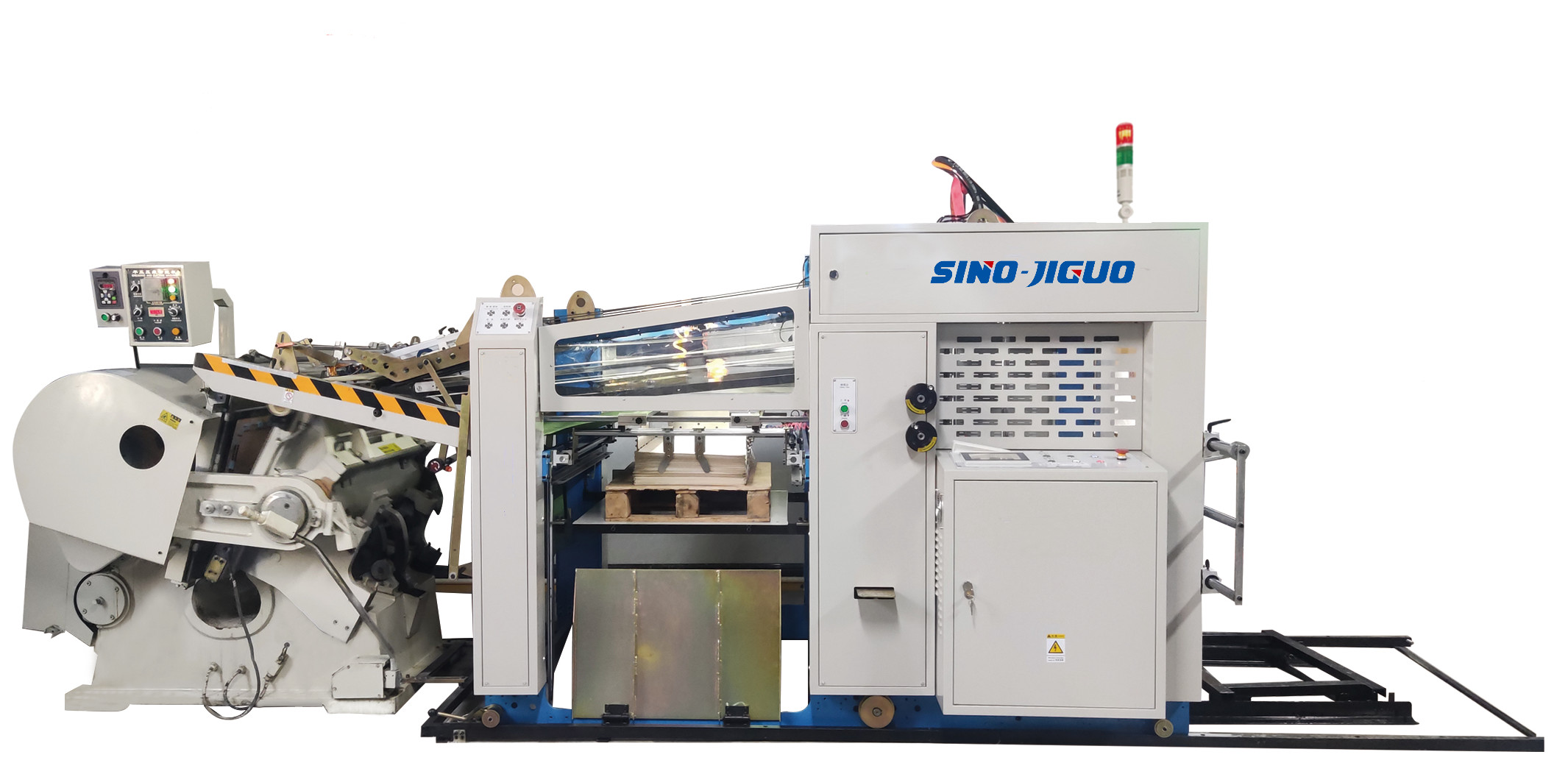 Automatic Die Cutting Creasing Machine For Decorative Printing 1360*960mm