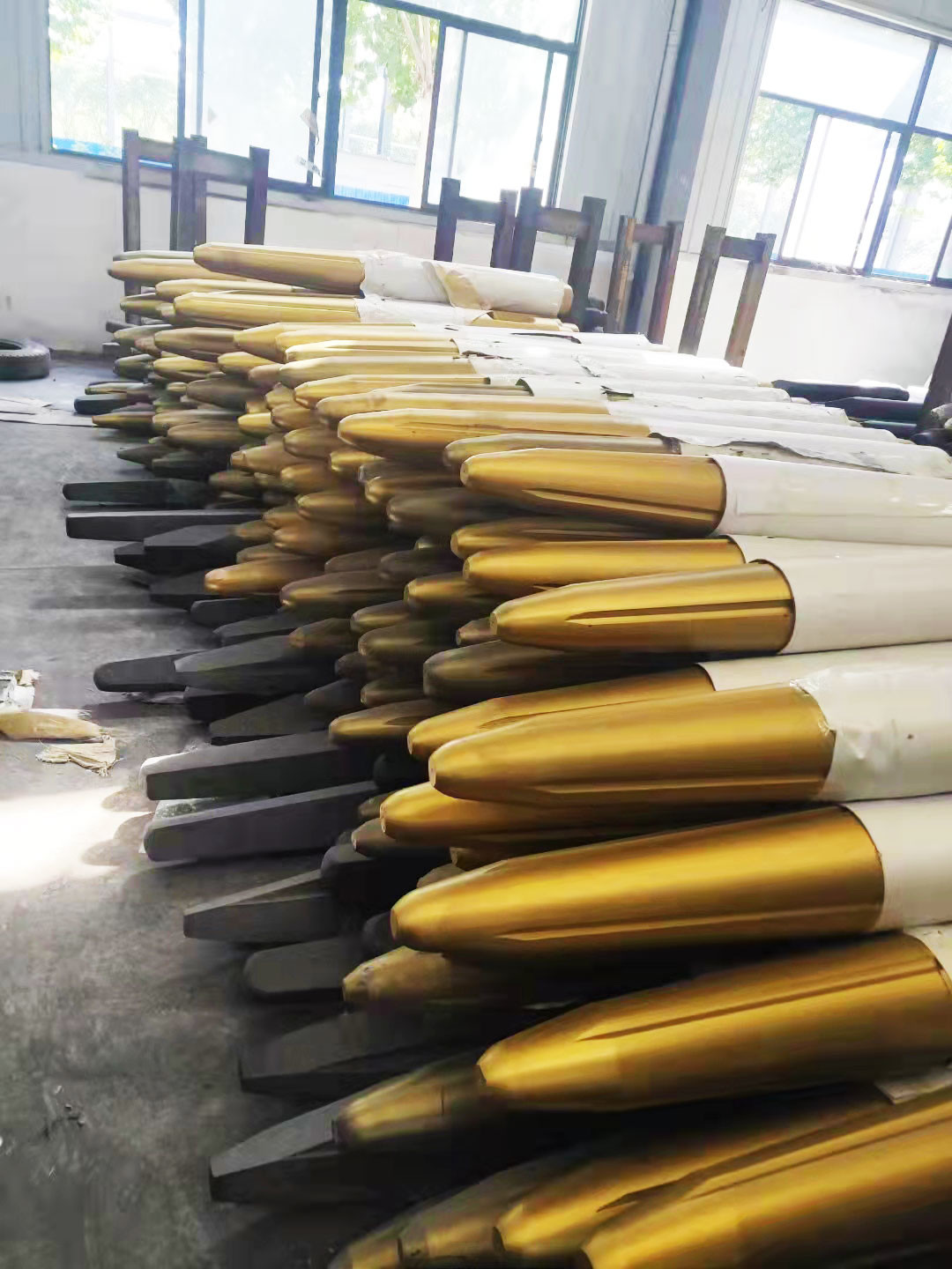 45mm-200mm Hydraulic Breaker Drill Rod Excavator Breaker Hammer Chisels