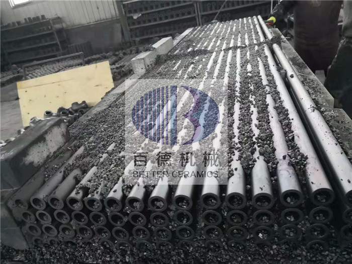 BD Sisic Roller Size 50x6x1500 Good Thermal Conductivity For Sanitary Kiln