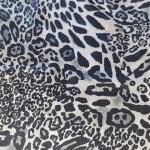 Satin Sublimation Printed Fabric 75dx50d 100 Polyester 87gsm 57"