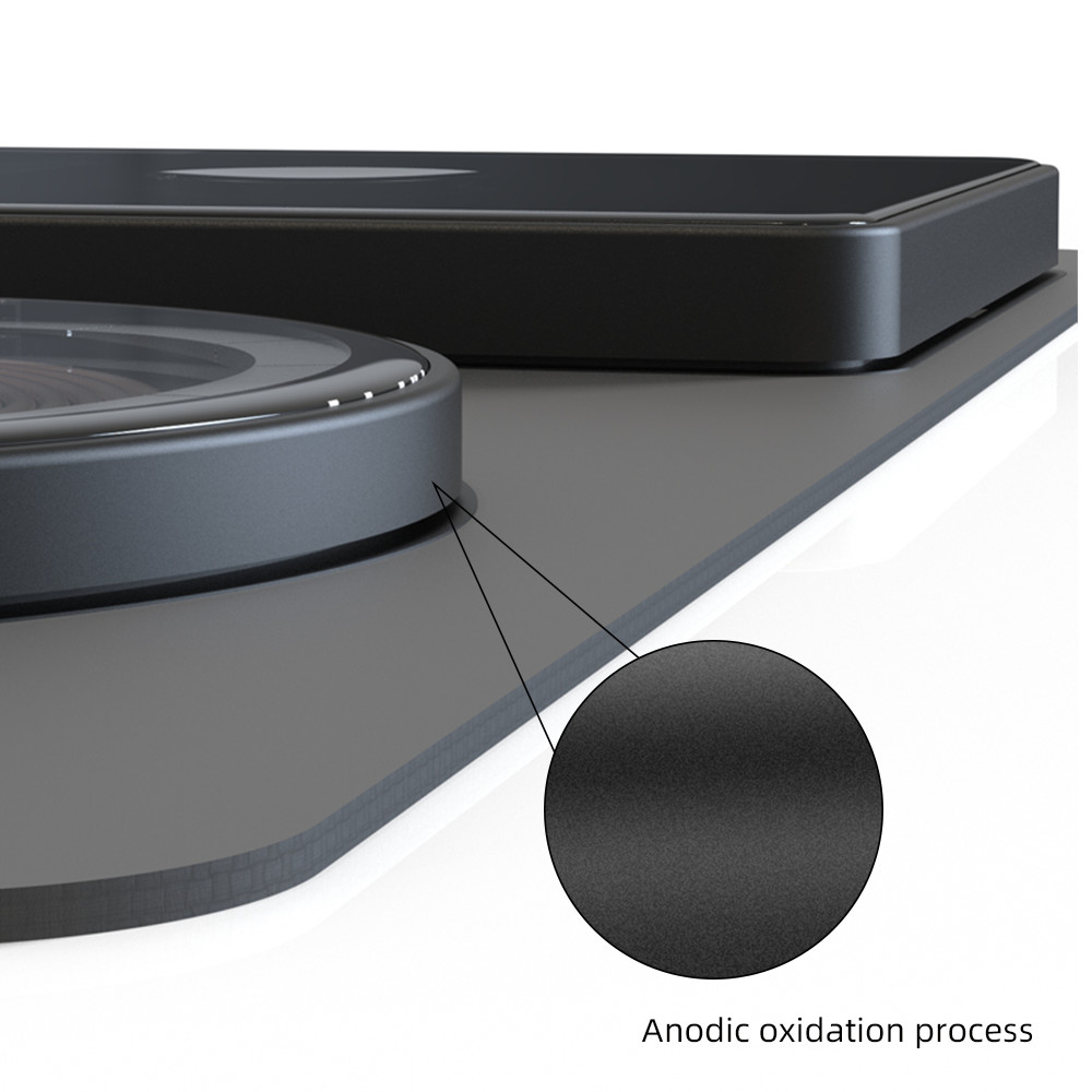 2023 Transparent Foldable 15W 7.5W Wireless Charger Dock 2 In 1 Qi Wireless Charger For Aplpe Watch
