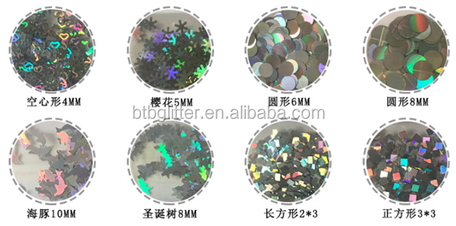 Versatile Open Star Nail Glitter Hollow Star Shape for Toys and Gift Craft Projects