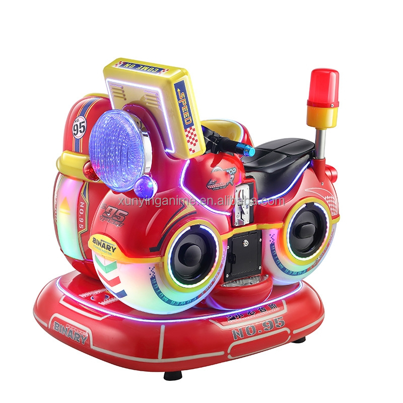 Didi Double Motorcycle Mp5 Screen Kiddie Rides for Amusement Game Center Age 3 Years
