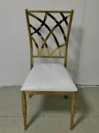 Hot sale Wedding Party Golden Stainless Steel Phoenix Dining Chair