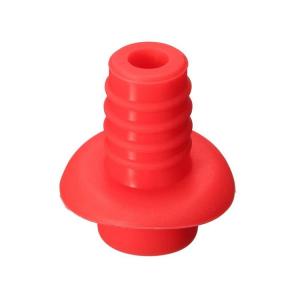 China Multi-purpose Environmental FDA Silicone Beadable Wine Champagne Stopper Hat Cork Vacuum Bottle Cork Glass Bottle wholesale