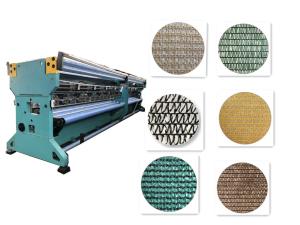 China Round Or Flat Fiber Warp Knitting Machine PP Shading Net For Greenhouse wholesale