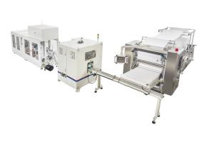 China PLC Control Non Woven 30kw Disposable Towel Machine wholesale