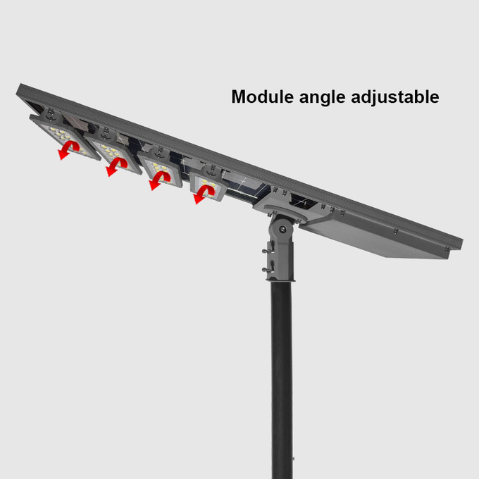 Waterproof All-in-One Solar Powered LED Street Light with Lifepo4 Lithium Battery