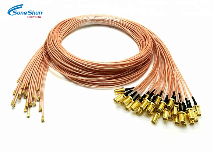 1.8 Mm RF Cable Assemblies Data Communications Equipment Customized Length