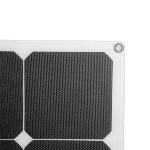 Frameless Bifacial Portable Flexible Solar Panels Cell 200W 36V