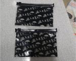 PVC Snap Fastener Cosmetic Travel Bag Makeup Pouch Cosmetic Pouch Cosmetic Bag