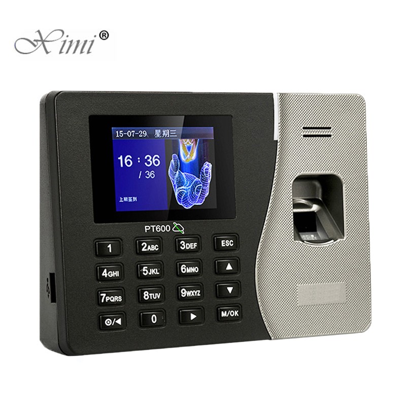 Biometric Time Attendance Machine ZK PT600 Fingerprint Time Clock TCP/IP Biometric Fingerprint Time Attendance With IC Card
