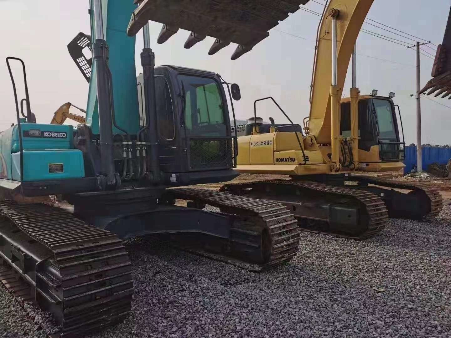 CE 35T Used Kobelco Excavators 4 Sale Heavy Backhoe Equipment Used Kobelco 350 Excavator