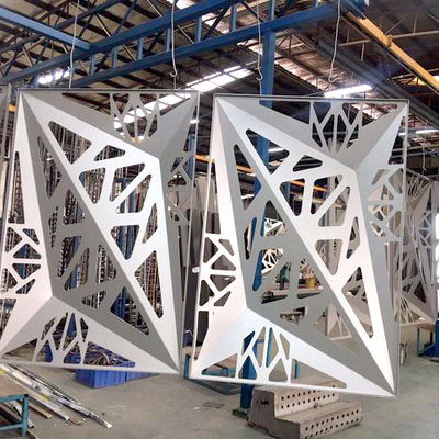 Elegant 3D Aluminum Wall Cladding Panels For Building Decoration