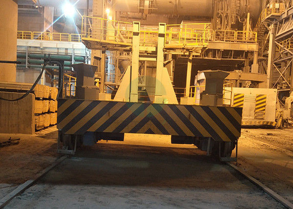 Cable Powered Flat Bed Factory Explosion Proof Cast Iron Transfer Carts Mounted On Rail