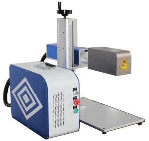 China 8000mm/s Handheld Fiber Laser Metal Engraving Machine 30W wholesale