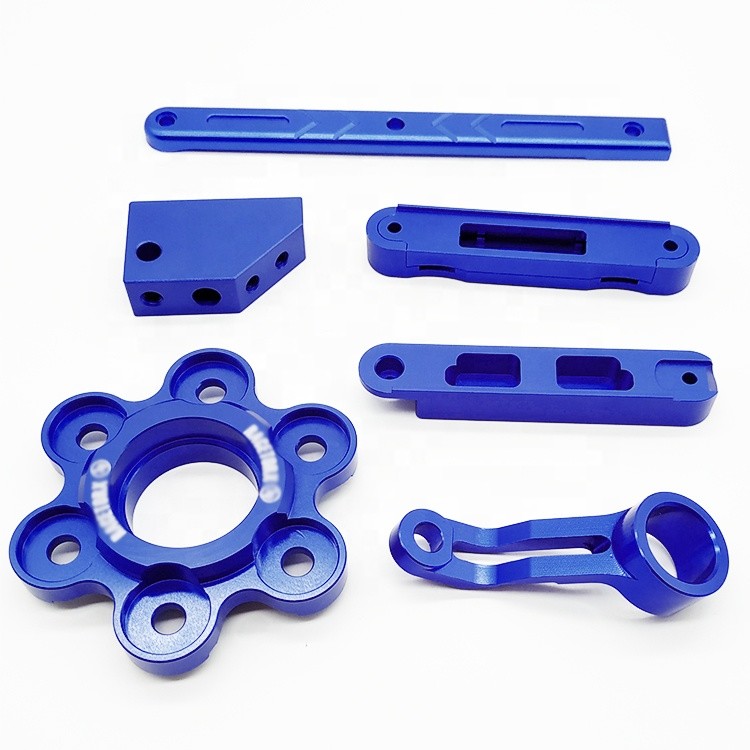 Non-standard Customized 3 4 5 Axis Anodized Aluminum Accessories Turning Prototypes CNC High Precision Machining