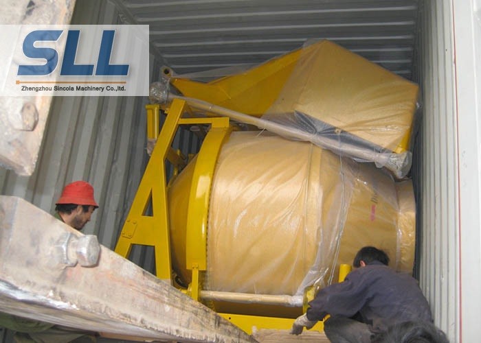 JZC350 Easy Moving Self Loading Concrete Mixer Machine 2600*1950*2580mm