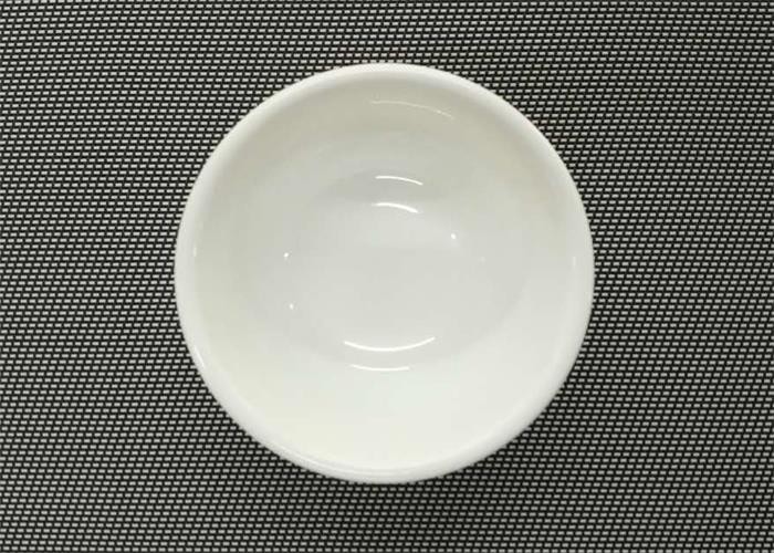 Weight 181g Porcelain Dinnerware Sets Ceramic Round Soup Bowl With Logo Dia.10cm