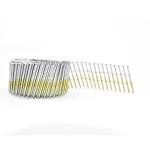 Wire Collated Electric Galvanised Coil Nails For Construction Ring Shank 2''
