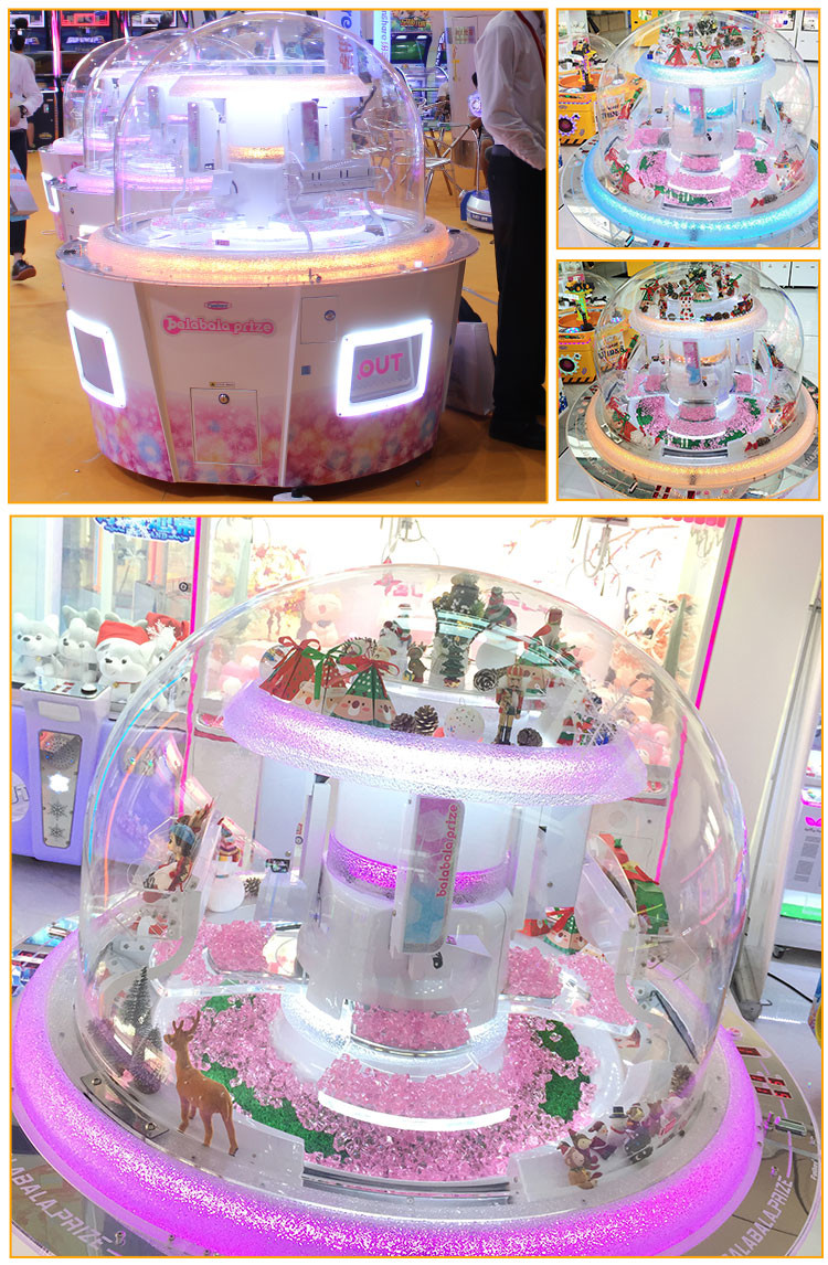 Funny Crane Claw Gift Vending Machine For Children Eco - Friendly Material