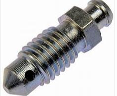 China Custom Auto Fastener Screws M8 / Galvanized Steel Brake Bleeder Screw wholesale