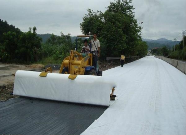 High Strength PET Filament Needle Punch Non Woven Geotextile for Paving,