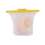 500ml 1000ml Collapsible Silicone Food Storage Bag Silicone Freezer Bags