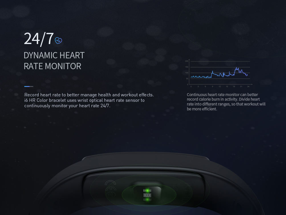 Heart Rate Monitor Charging IP67 Fastrack Fitness Band