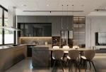Custom Marble Dining Table Set Hotel Modern Restaurant Banquette Seating