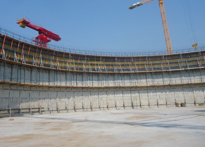 High Efficiency Climbing Scaffold System For Core Wall And Bridge Concrete